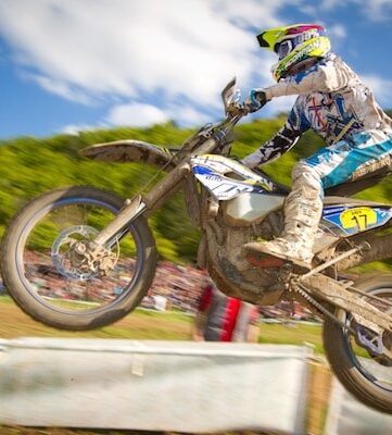 Loic Larrieu Husaberg Trèfle Lozérien