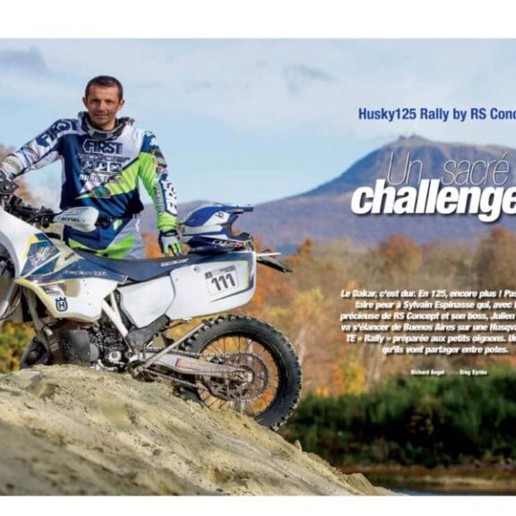 Prototype Husky125 Rally by RS Concept