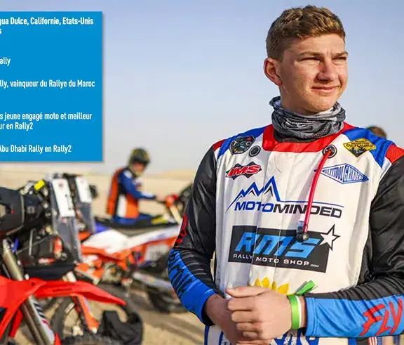 pilote de rallye Mason Klein