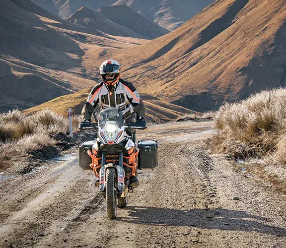 pneus d'enduro sur trail