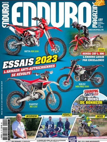 couverture Enduro Magazine 121