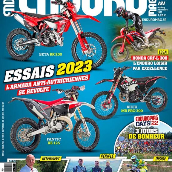 couverture Enduro Magazine 121