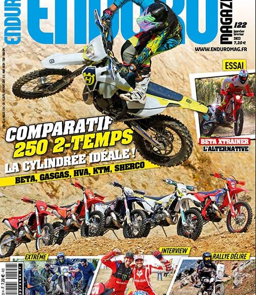 Couverture Enduro Magazine 122