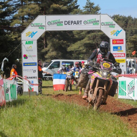 départ course trèfle lozérien