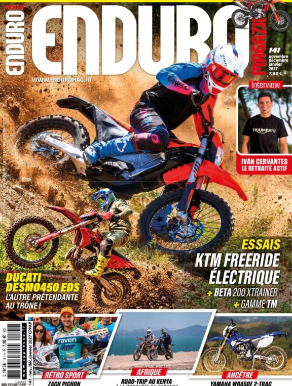 Couverture d'Enduro Magazine n°141